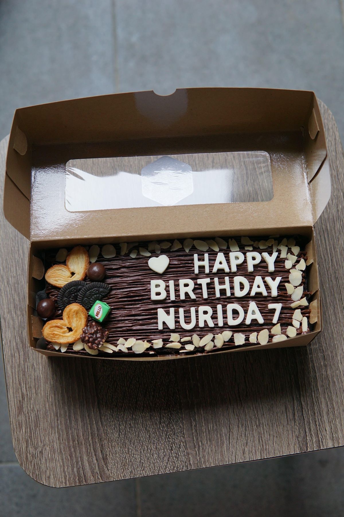 Brownies Kukus Tulisan 9x24