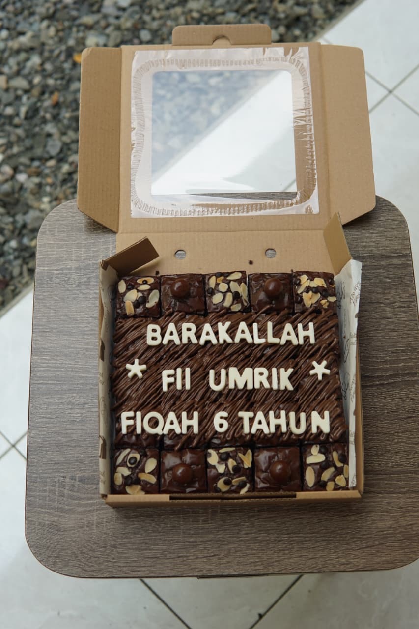 Fudgy Brownies 20x20 (Tulisan)